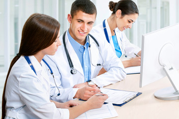 Fototapeta premium Medical team