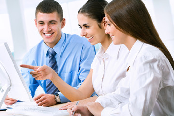 Fototapeta premium Business team