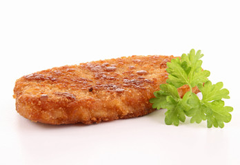 isolated breaded food