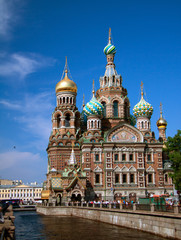 Fototapeta na wymiar Church of the Savior on Blood, Saint-Petersburg