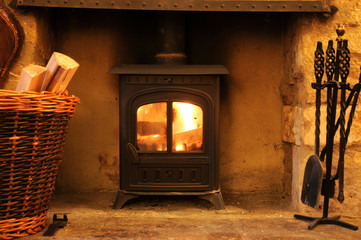 Wood burning stove