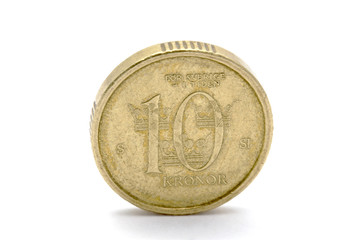 Swedish currency - 10 Kronor