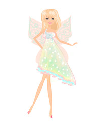 Fototapeta na wymiar beautiful fairy