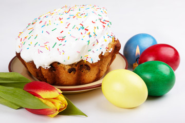The traditional Easter table
