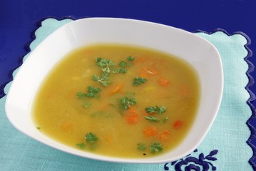 vegetable soup with cream