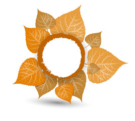 Autumn Background-Autumn Leaves Falling for your own design