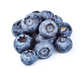 heap of blueberries