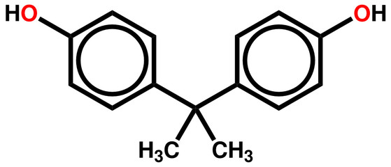 Bisphenol A structural formula