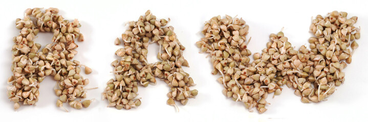 sprouts and a very useful green buckwheat
