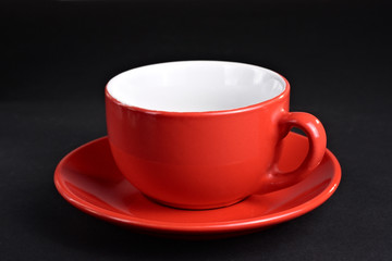 Epty red cup at the plate