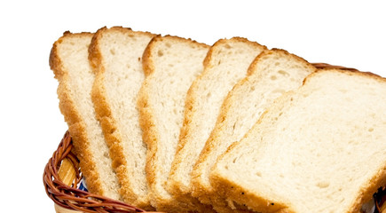 Bread from wheat in a bread