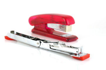 Two staplers