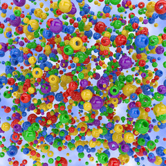 Spheres background