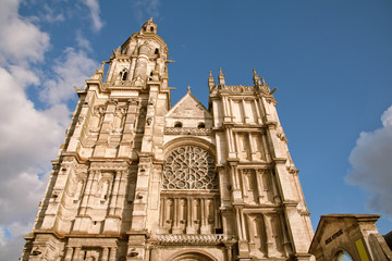 Fototapeta na wymiar Gotycka katedra Notre Dame w Evreux, Normandia