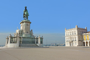 Commerce Square in Lisbon, Portugal