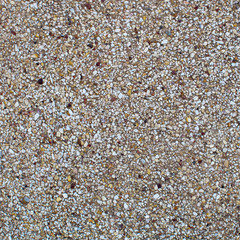Brown stone gravel