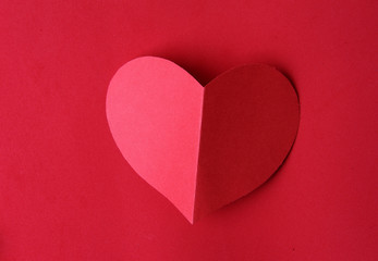 red Heart Shape