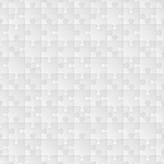 Vector seamless puzzle background