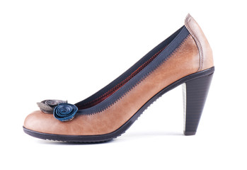 Fototapeta premium Elegant brown shoes