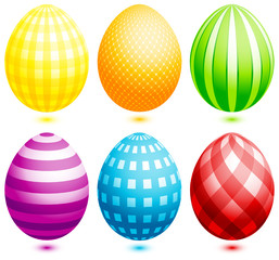 Set 6 Easter Eggs 02 Colour