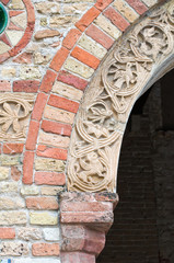 Pomposa Abbey. Codigoro. Emilia-Romagna. Italy.