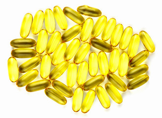Cod liver oil capsules