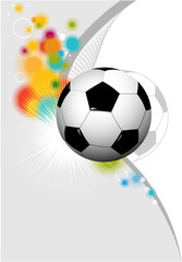 Abstract football background