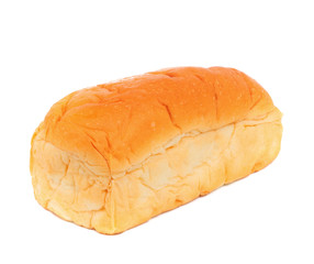 bread on a white background