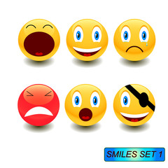 Smiles set 1