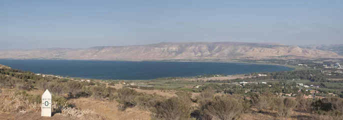 Papier Peint photo Lavable moyen-Orient sea of galilee in north israel