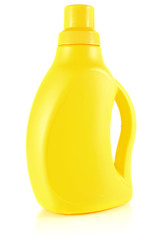 detergent means for washing isolated on white background