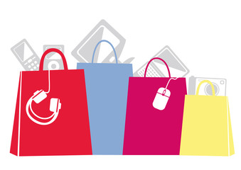 Colourful Shopping Bags