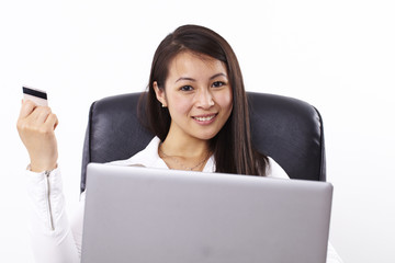 Mädchen, Internetbanking 4