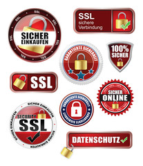 Button Set - Sicherheit