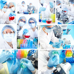 Collage. Science Team