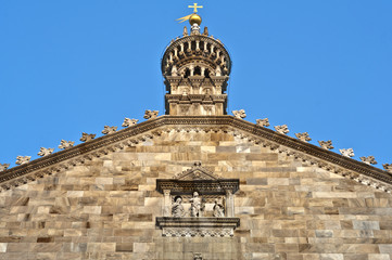 Fototapeta na wymiar Szczegół Katedra w Komo