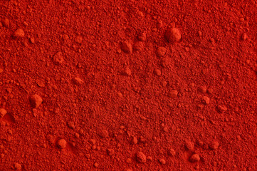 Red powder background - obrazy, fototapety, plakaty