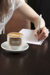 coffe on a table