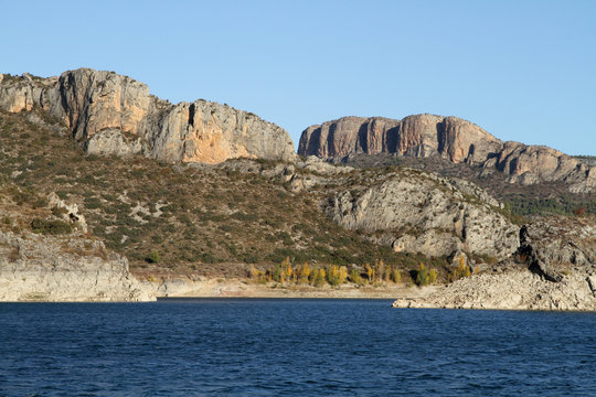 lac de barrage espagnol