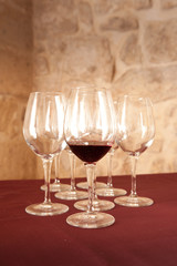 Crystal glasses