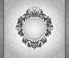 abstract vintage frame