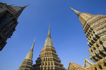 Authentic Thai Architecture in Wat Pho © bennnn