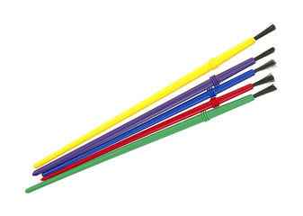 Toy paintbrushes