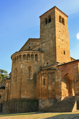 Obraz premium Castell'Arquato, la collegiata