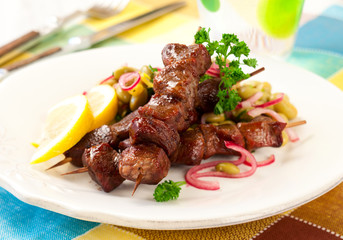 Lamb kebabs
