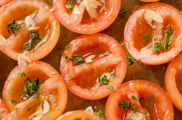 tomatoes ready to roast