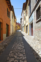 Alleyway. Dozza. Emilia-Romagna. Italy.