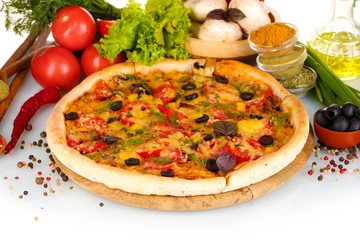 delicious pizza