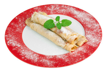 Pfannkuchen mit Beschneidungspfad