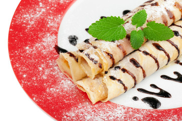 Pfannkuchen mit Beschneidungspfad